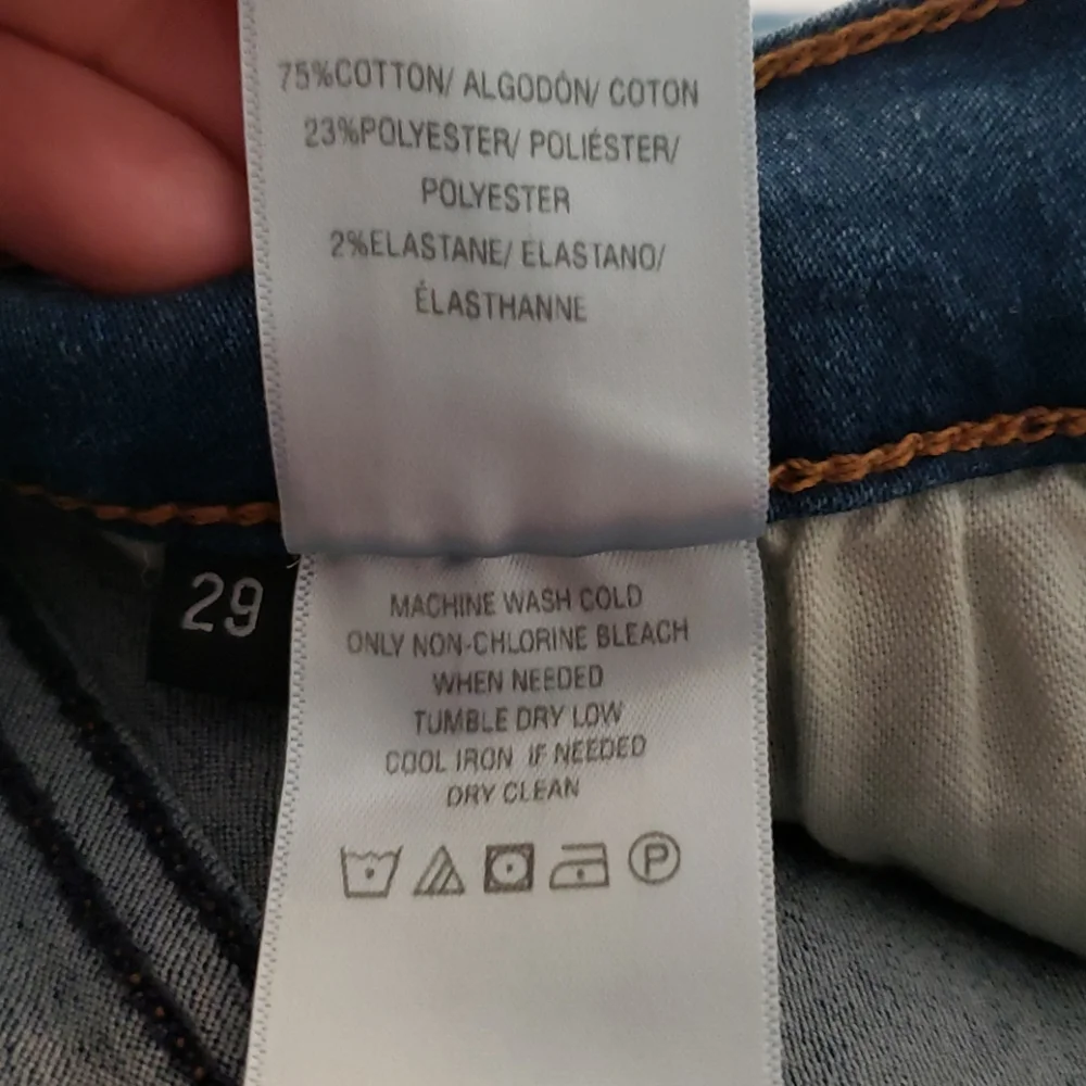 Hudson Crop Krista Super Skinny Jeans